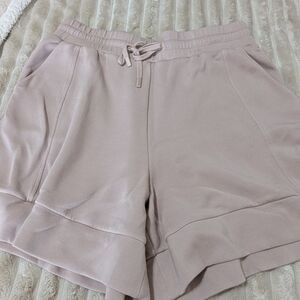 Varley Blush Pink Athletic Shorts